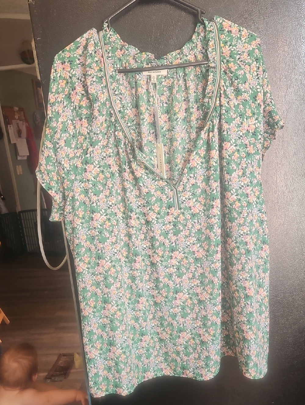 NWT Women's Plus Max Studio Dress Blouse